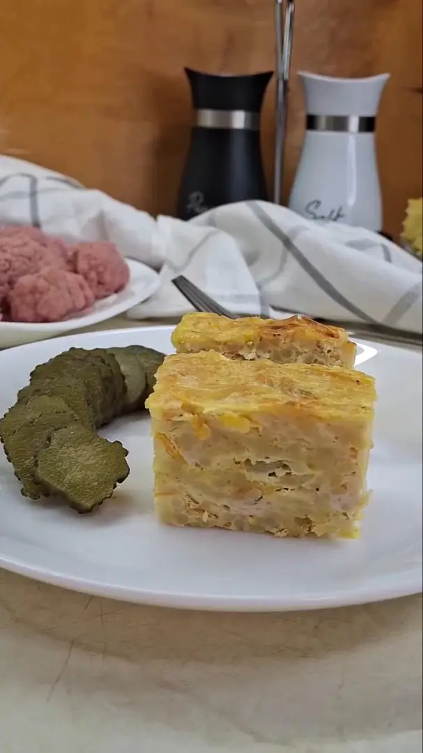 Вермішелева запіканка або фальшива фарширована курка
