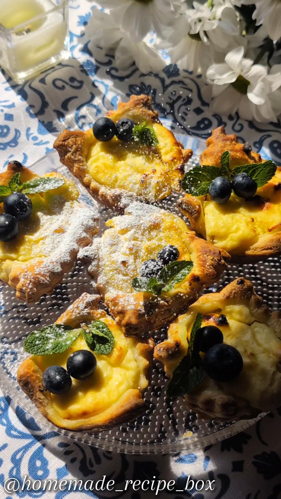 ✨ Листкові кошики з сирним кремом «Миттєва насолода» ✨