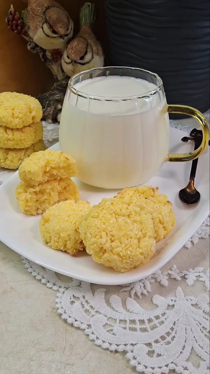 Лимонно-кокосове печиво