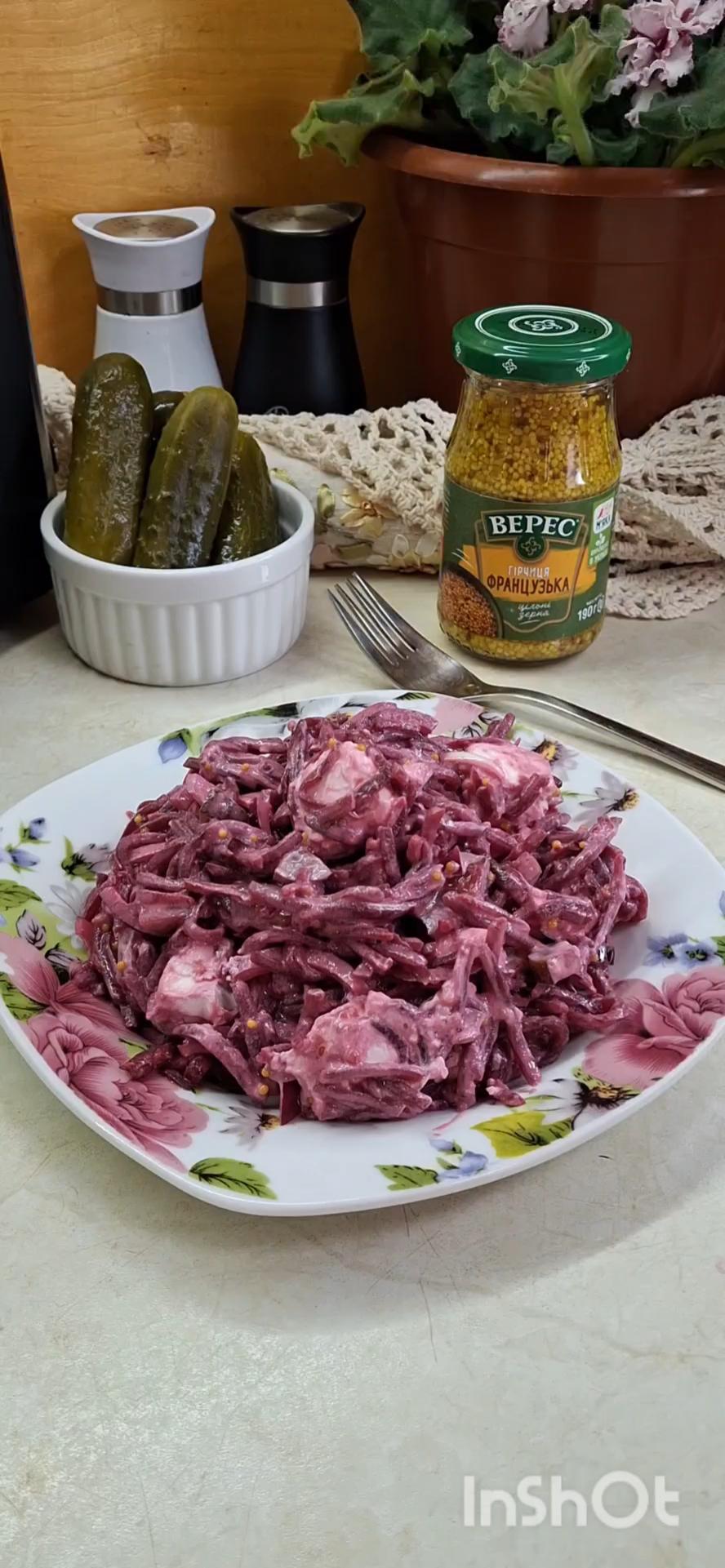 Смачний зимовий салат