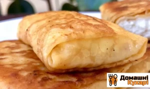 Смачні налисники з сиром